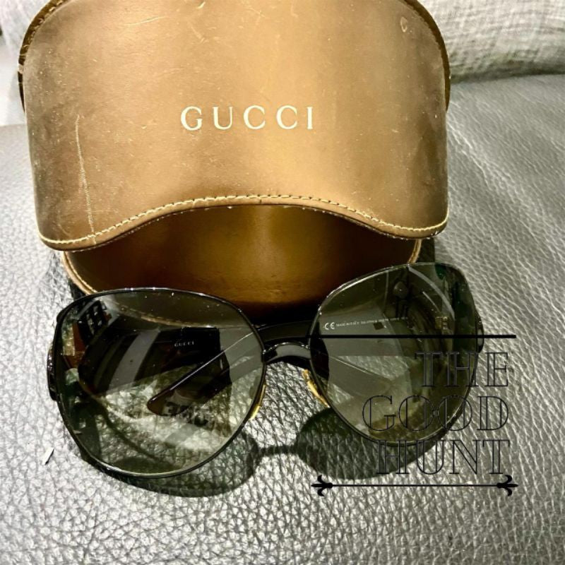Gucci GG 2794/S 65ZZR Oversized Oval Sunglasses