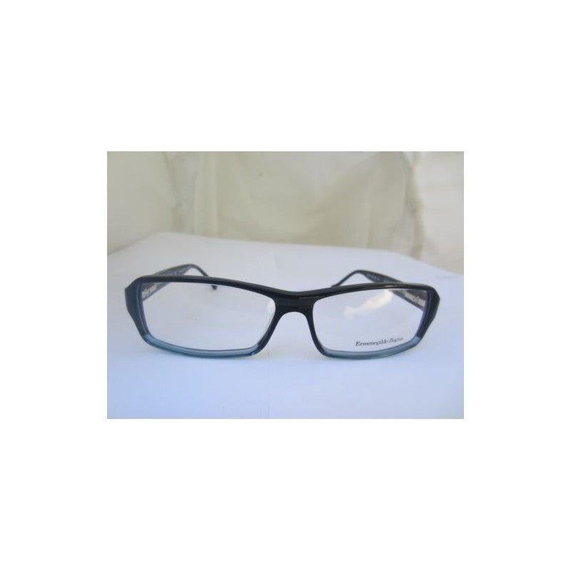 Zegna Women's VZ3572 0700 Black Rectangle Eyeglasses 54-14-135