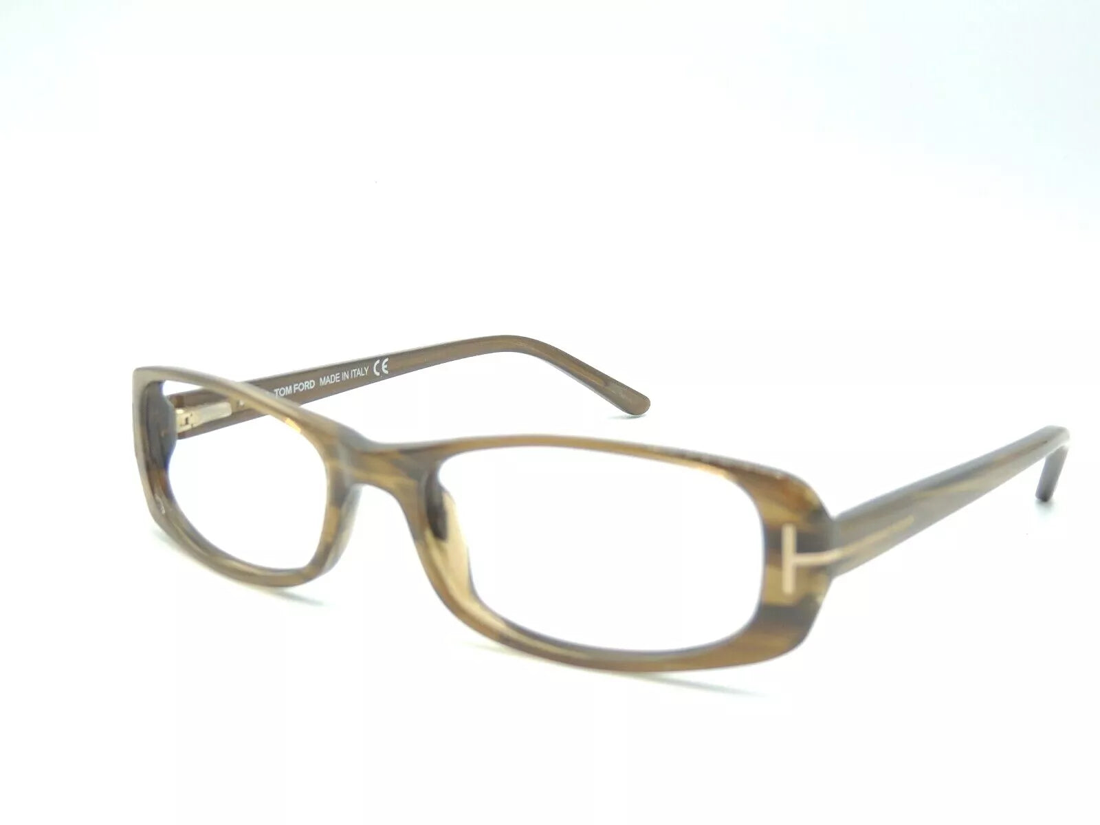 Tom Ford TF 5121 045 Brown Honey Eyeglass Frames 51 18 135
