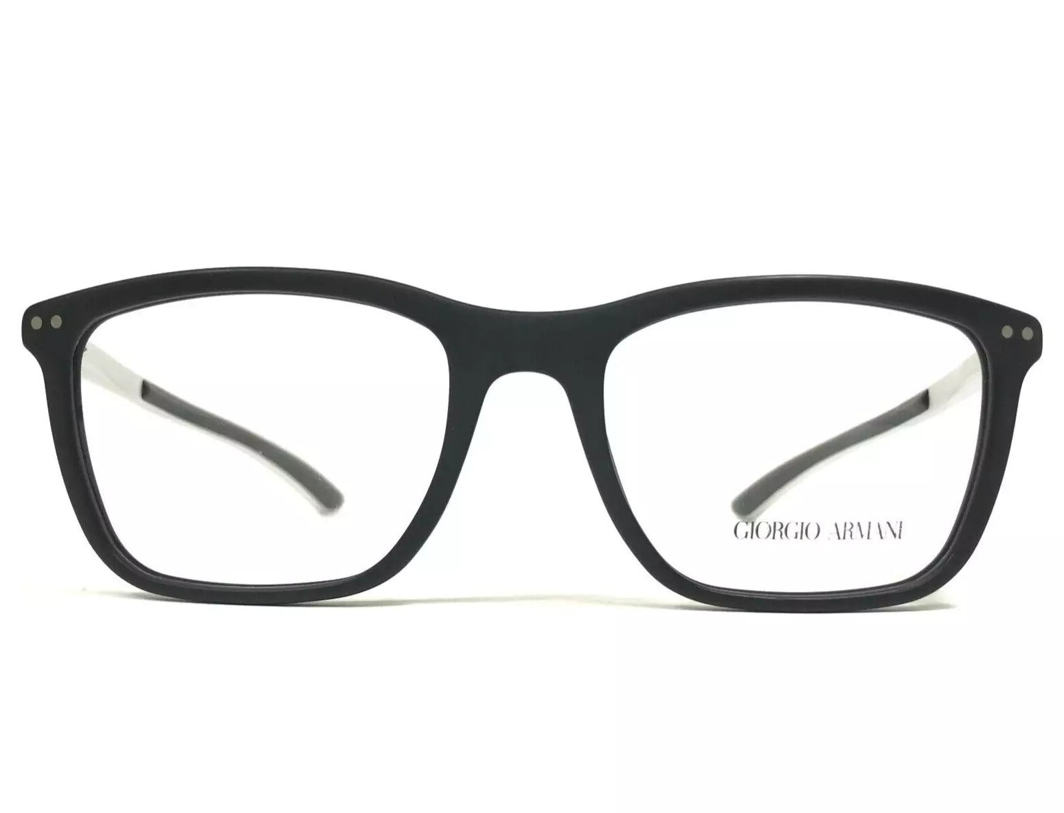 Giorgio Armani Eyeglasses Frames AR7064-Q 5042 Matte Black Silver 54-19-145