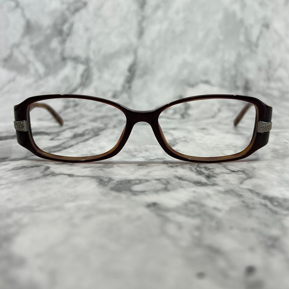 Prada VPR 12H 70I-1O1 Eyeglasses Frames Brown Tortoise Rectangular 51-15-135