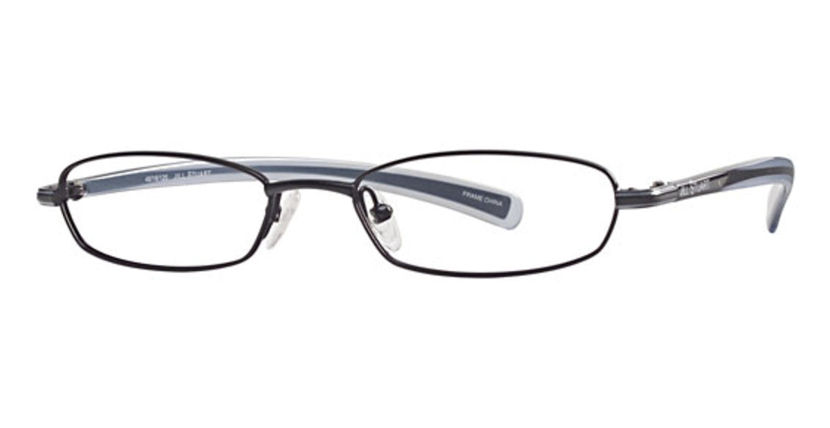 Jill Stuart Women's JS164-1 Black Rectangle Eyeglasses