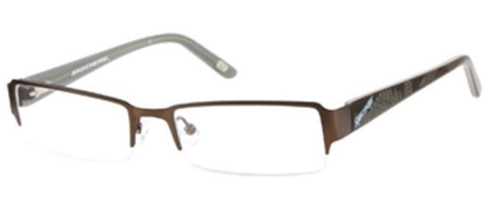Skechers Men's SK3027 SWN Black Halfrim Eyeglasses 51-17-140