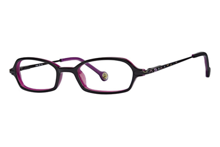Nickelodeon Women's LOBSTER BRN Brown Rectangle Eyeglasses 45-18-130