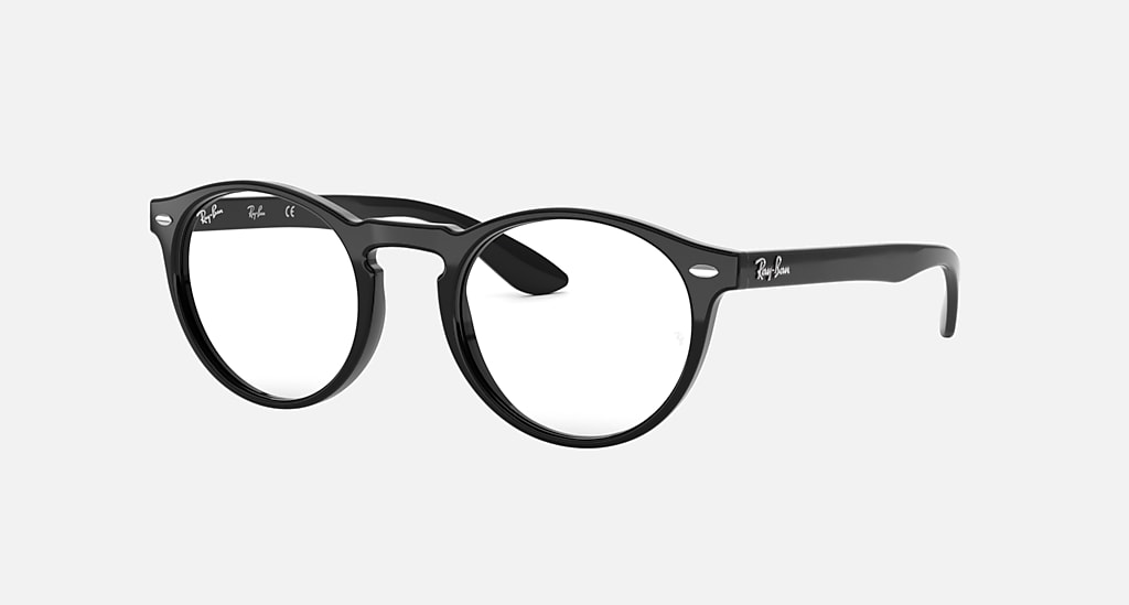 Ray-Ban Men's RB5283 2000 Black Round Eyeglasses 49-21-145