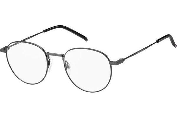 Tommy Hilfiger Men's TH1875 SVK Gunmetal Round Eyeglasses 50-20-145