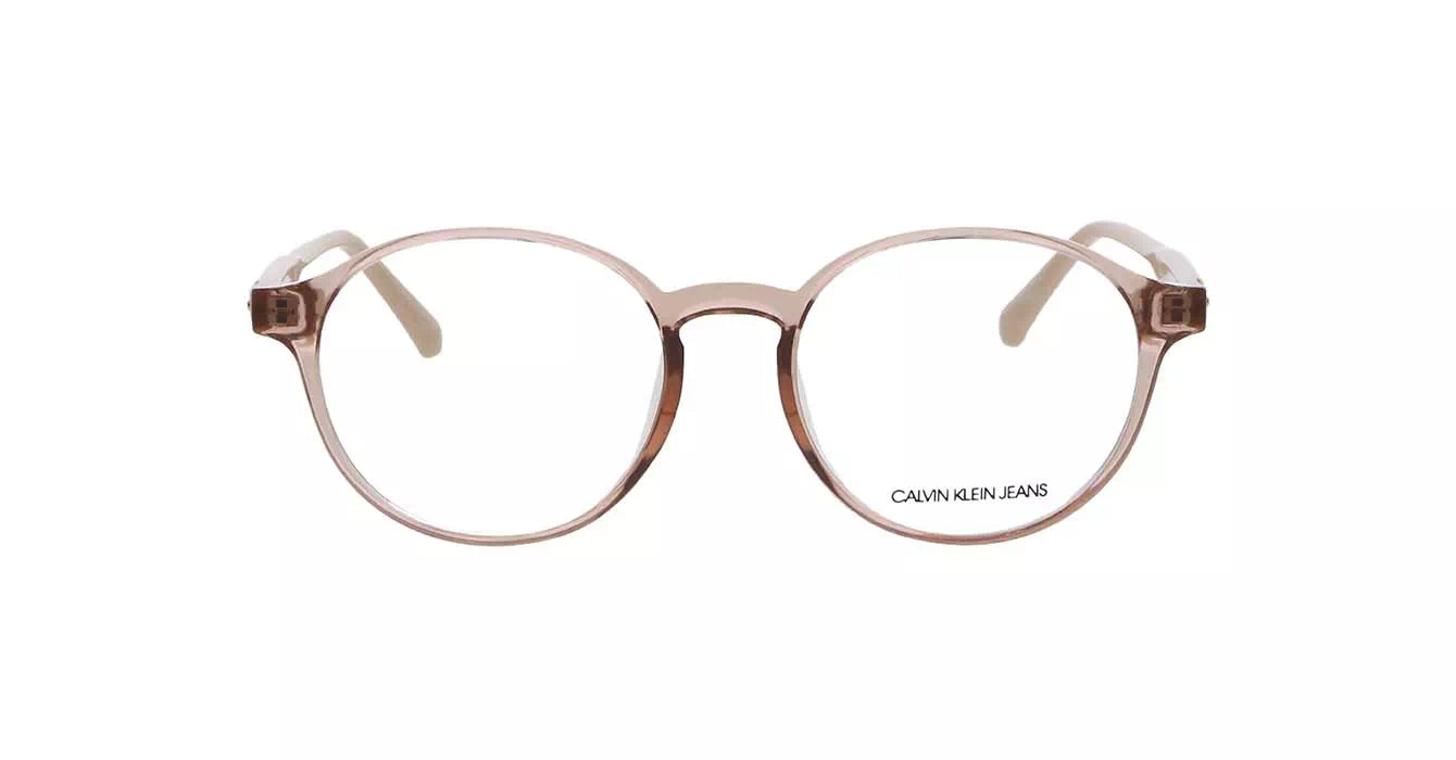 Calvin Klein Women's CKJ19532A 671 Pink Round Eyeglasses 52-18-145