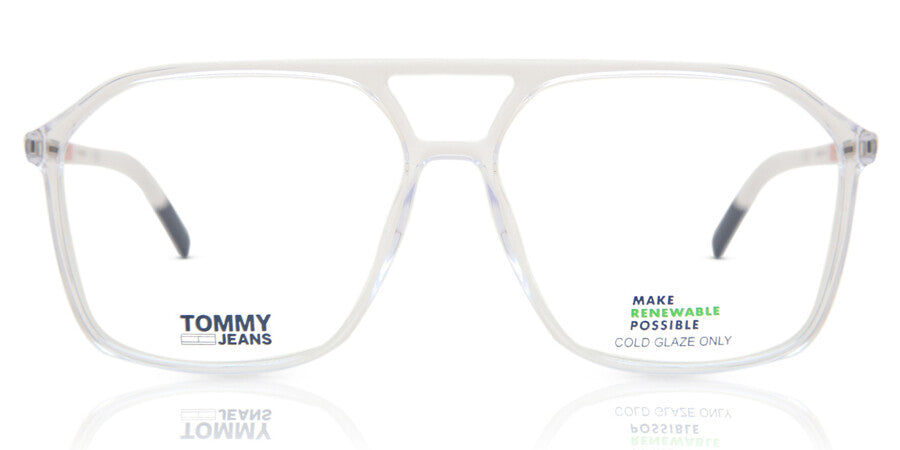 Tommy Hilfiger Unisex TJ0009 KB7 Black Square Eyeglasses 57-14-140