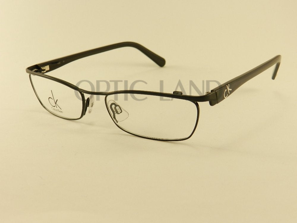 Calvin Klein Men's 5161 018 Black Rectangle Eyeglasses 51-17-135