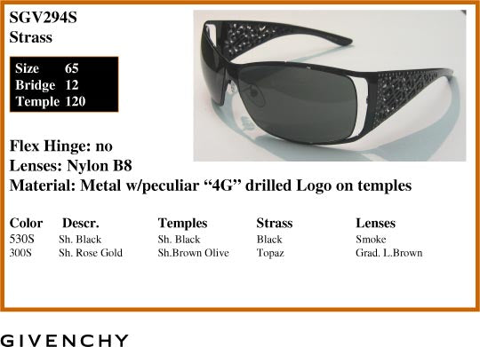 Givenchy 294/S Sunglasses
