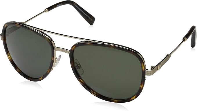 Ermenegildo Zegna EZ 0008 28N Aviator Sunglasses