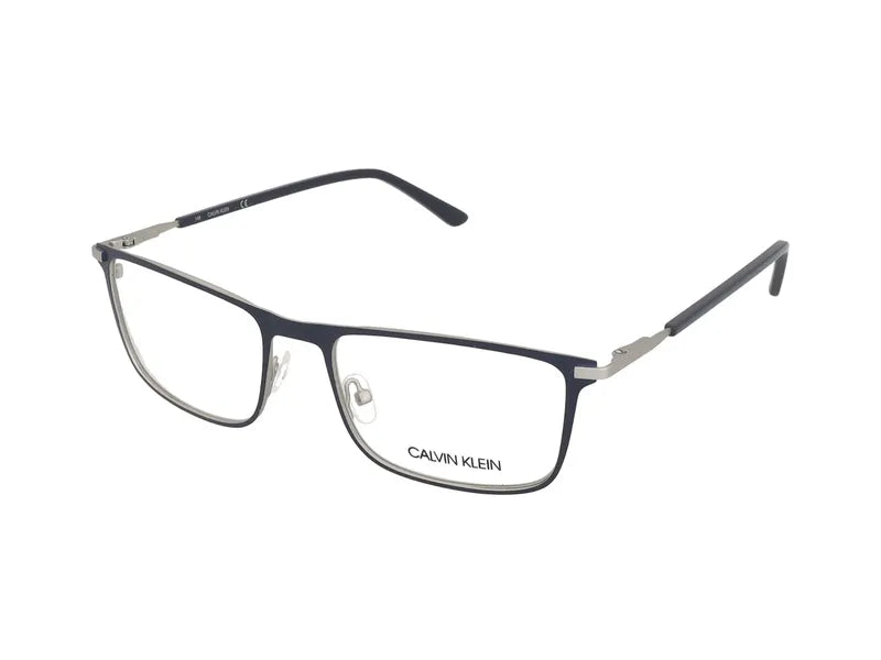 Calvin Klein Men's CK20304 410 Blue Rectangle Eyeglasses 55-18-145