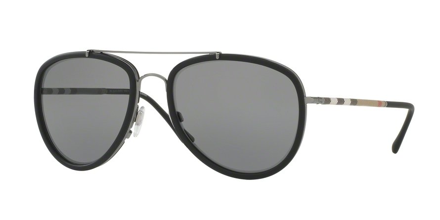 Burberry B-3090-Q 1003/T8 Aviator Sunglasses