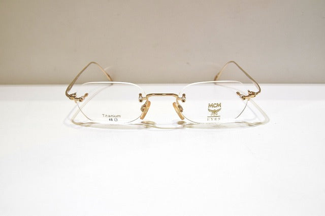 MCM Unisex MCM038 JO Black Rimless Eyeglasses
