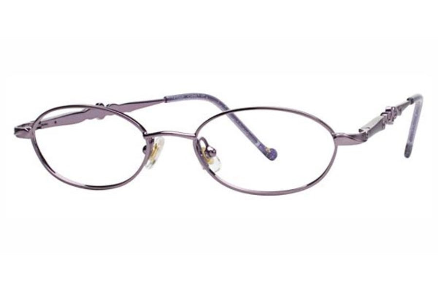 Disney Women's MAGIC MIRROR PURPLE FANTACY Oval Eyeglasses 47-16-125