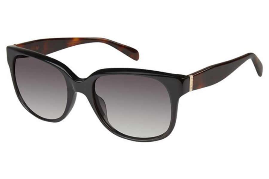 ELLE EL 14844 BK Square Sunglasses