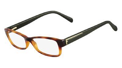 Fendi Women's F1037 218 Tortoise Rectangle Eyeglasses 52-15-135