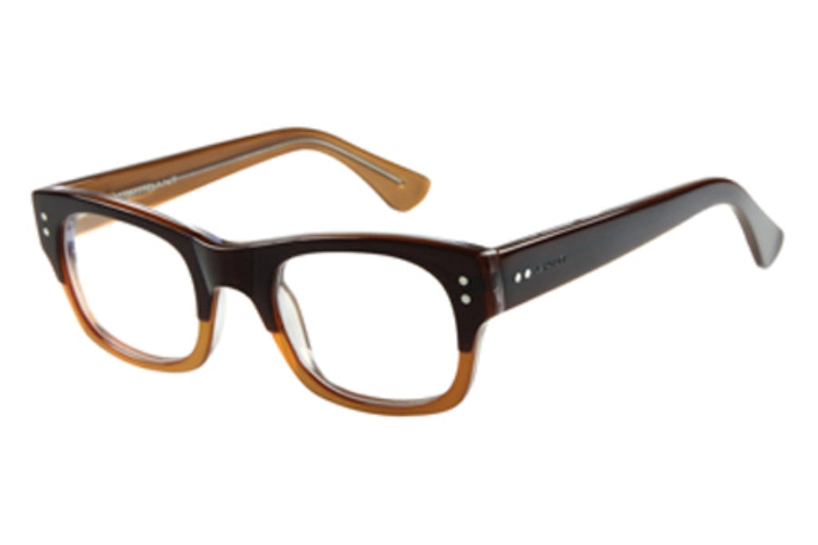 Gant Women's WINSLOW BRNAMB Brown Square Eyeglasses 47-22-145