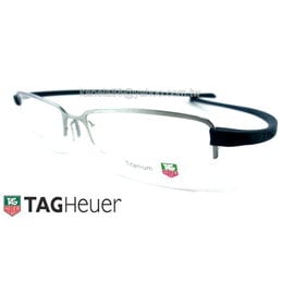 Tag Heuer Men's TH3206 009 Silver Rimless Eyeglasses 54-17-140