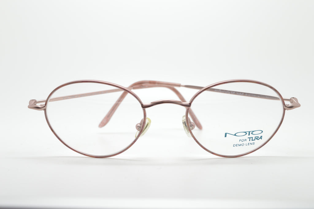 Noto Women's N412 ROS Rose Round Eyeglasses 49-19