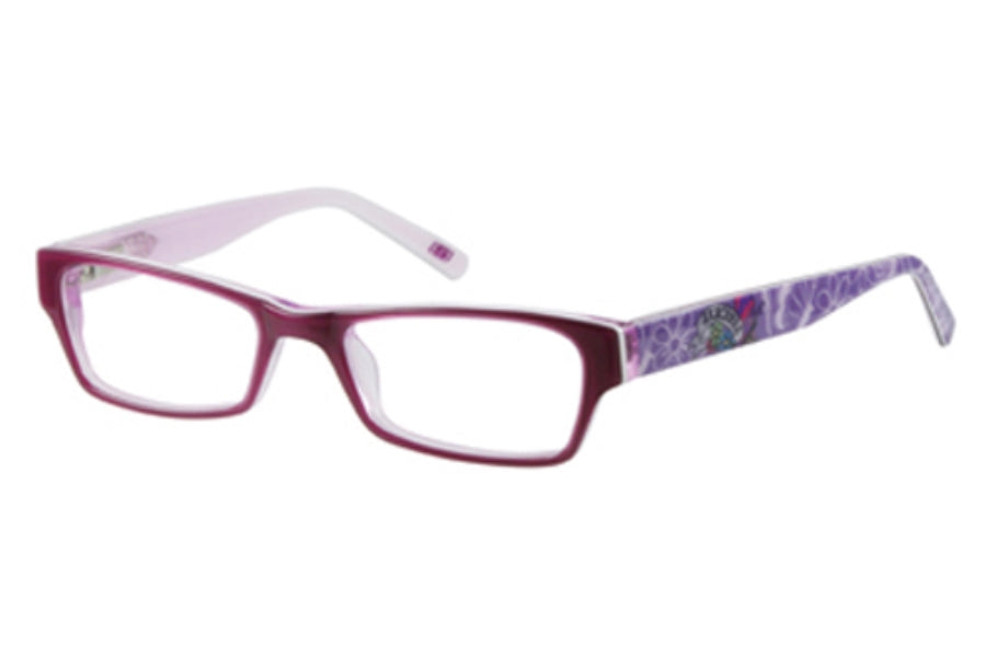 Skechers Women's SK1500 RDFUS Red Rectangle Eyeglasses 45-16-125