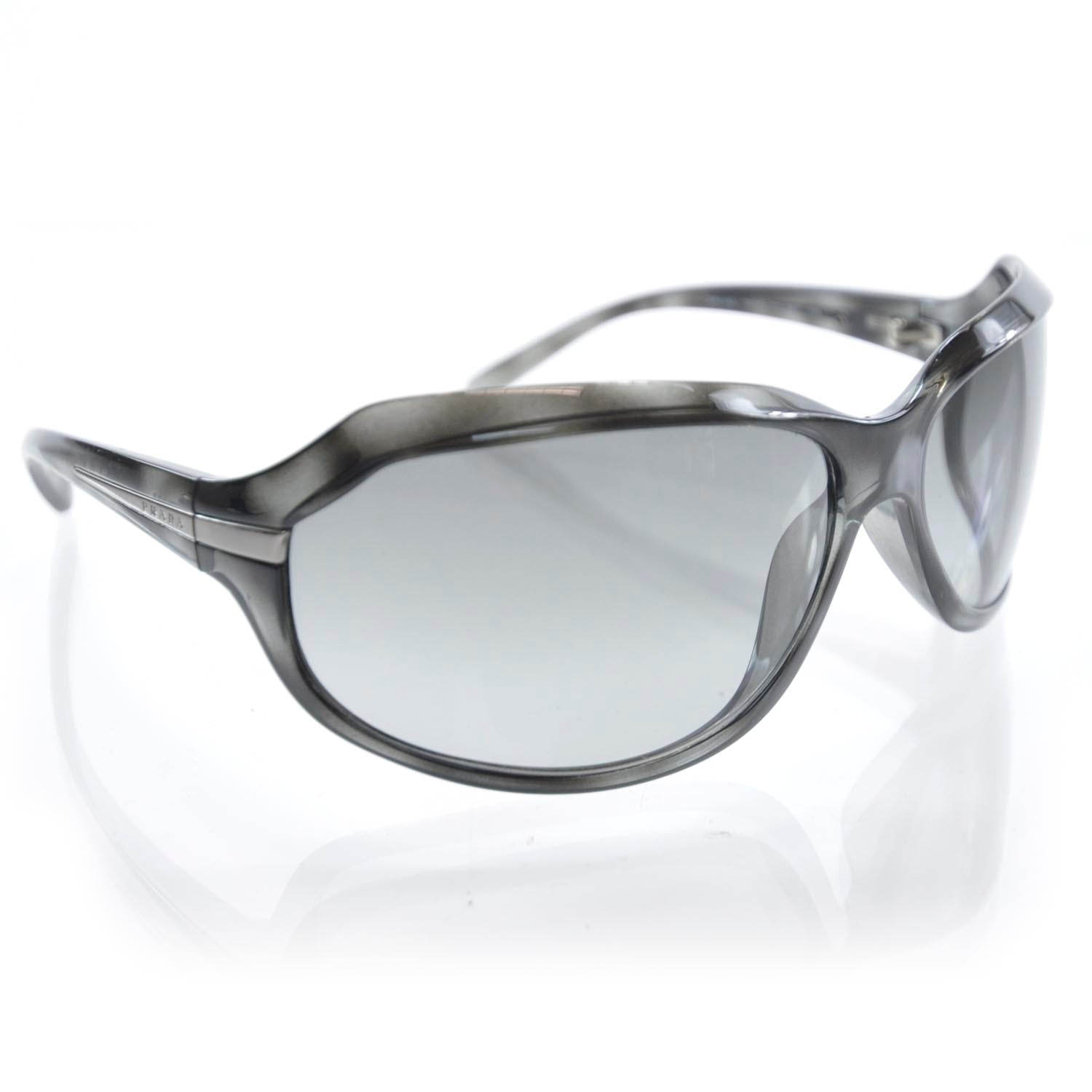 Prada SPR 14G 771-3M1 Oval Sunglasses