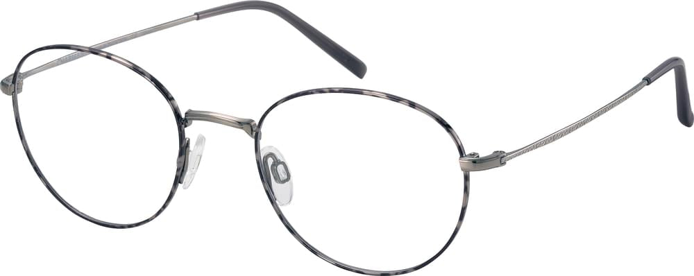 Charmant Unisex CH29700 GR Grey Round Eyeglasses 51-20-145