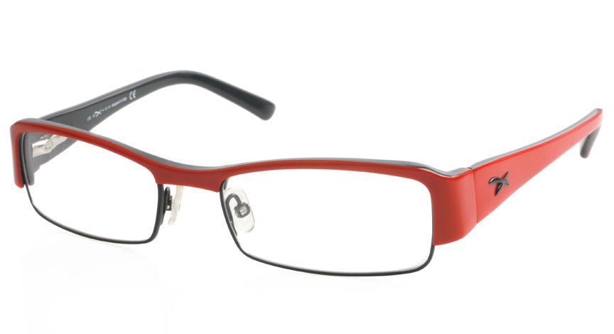 Oxydo Men's X375 K9E Black Rectangle Eyeglasses 53-18-130