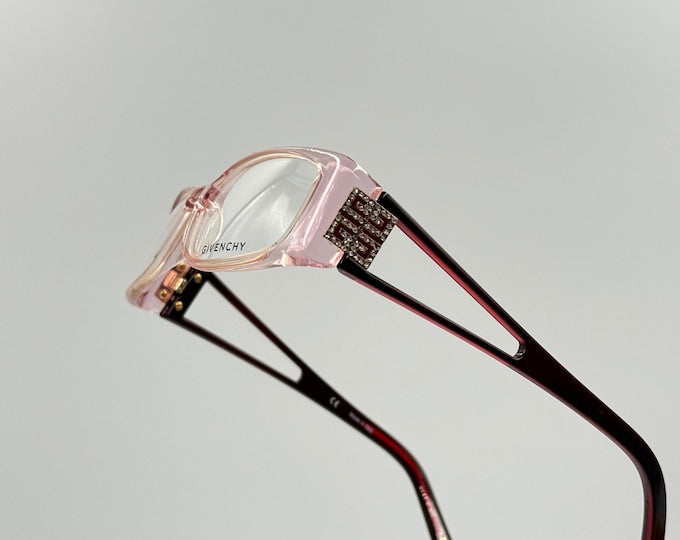 Givenchy Women's VGV591S 700 Black Rectangle Eyeglasses 52-15-140