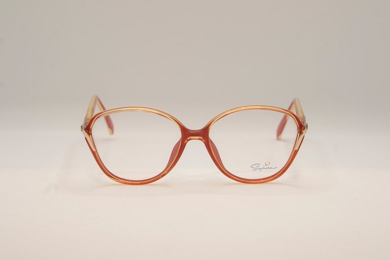 Saphire Women's 4171 30 Black Square Eyeglasses