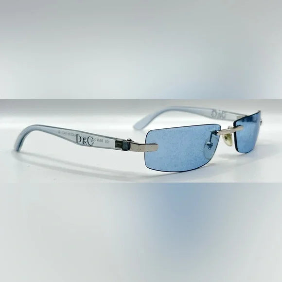 Dolce Gabbana D&G 2065 753 Silver Rectangular