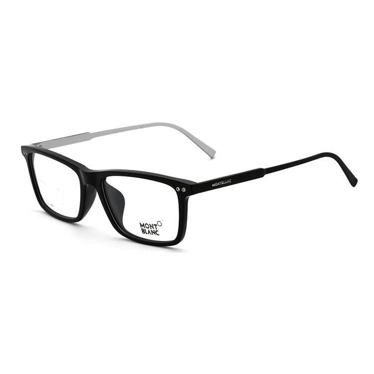 Mont Blanc Men's MB 615 001 Black Square Eyeglasses 55-17-145