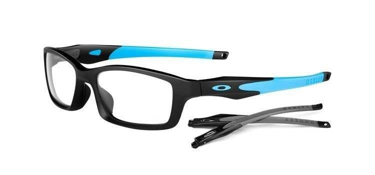 Authentic Oakley Crosslink Ox8027-0153 Satin Black 53mm RX Eyeglasses