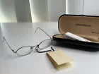 Sunglasses EMPORIO ARMANI 122 707 Silver Clear Vintage made in Italy