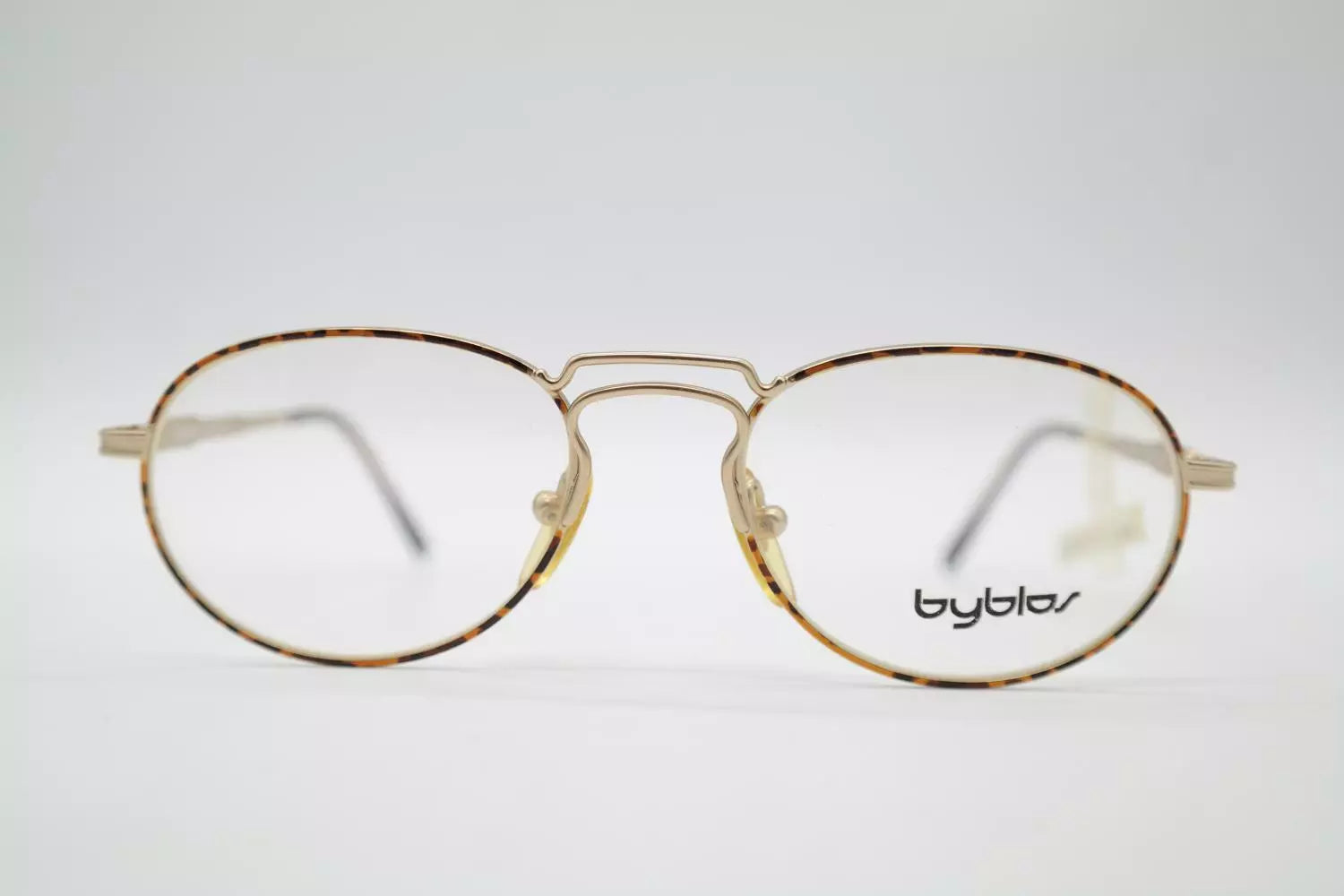 Byblos Unisex B590 3125 Copper Gold Oval Eyeglasses 49-18-135