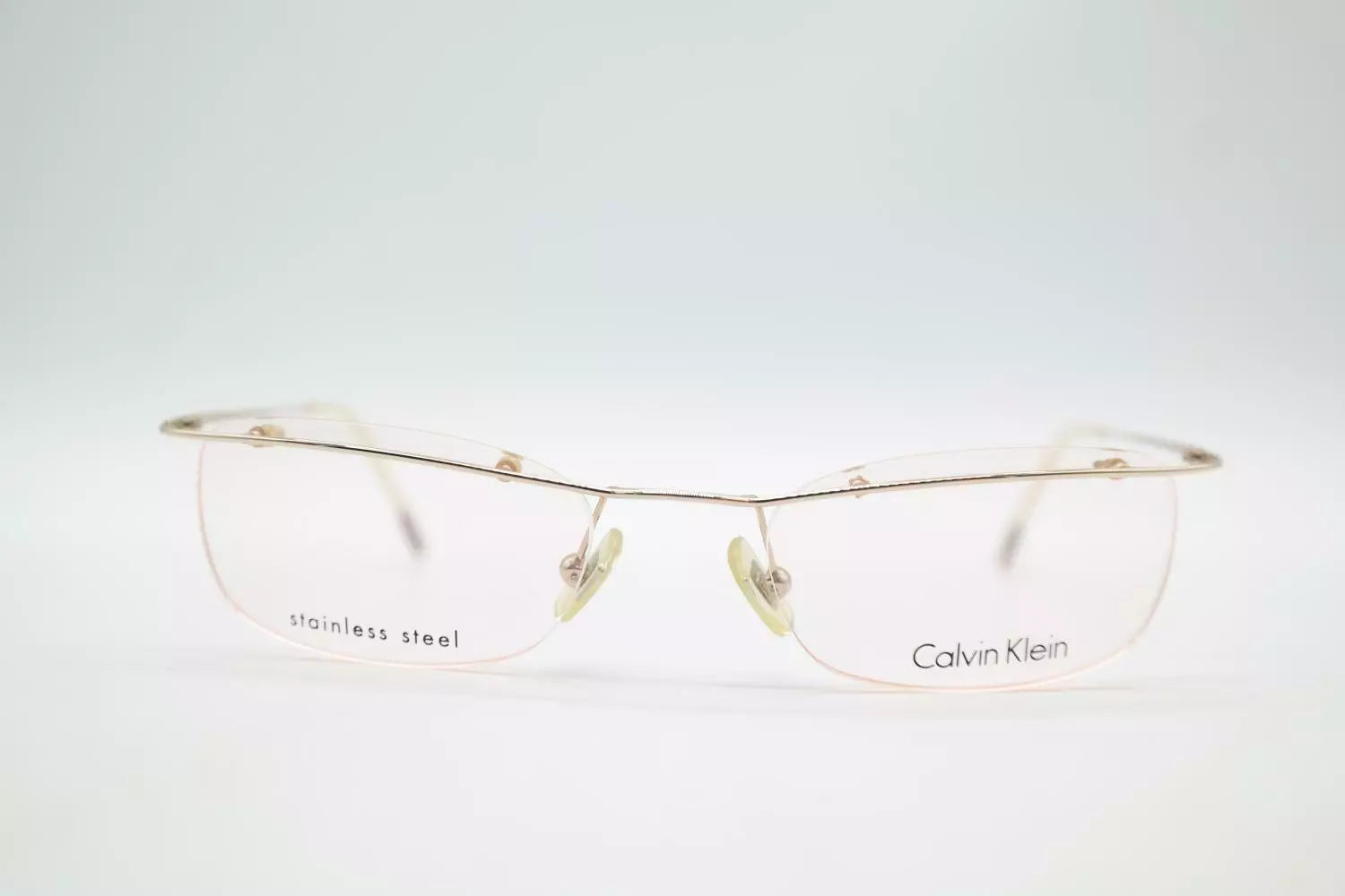 Calvin Klein Women's 284 510 Gold Rimless Eyeglasses 49-19-130