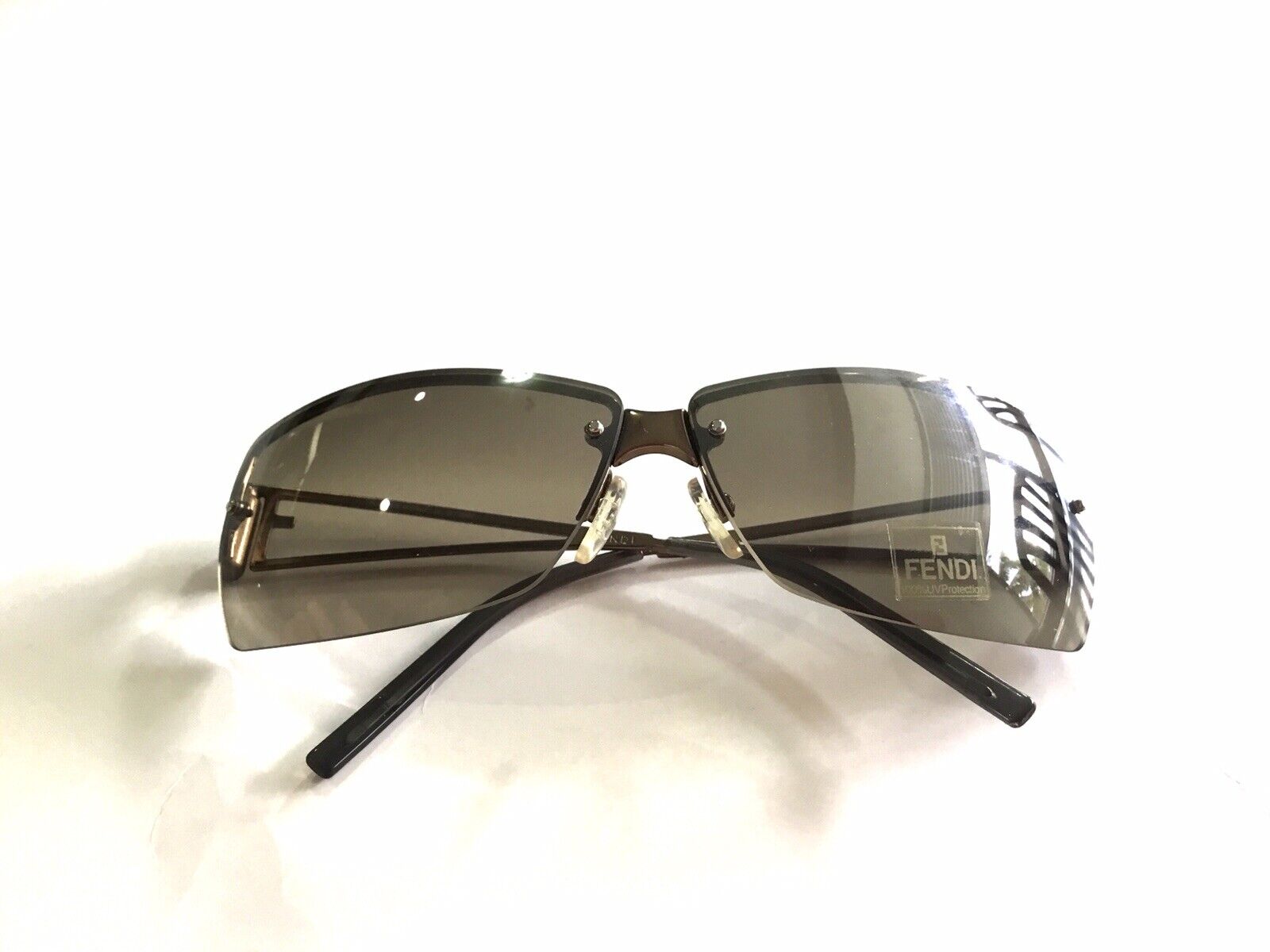 Fendi FS 285 Bronze Rectangle Sunglasses