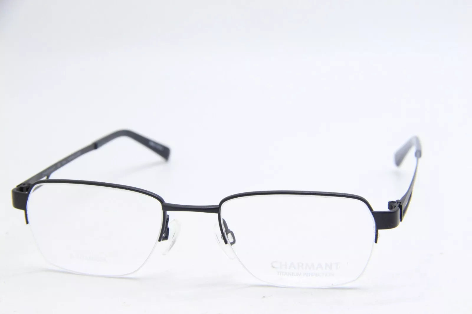 Charmant Men's CH 11421 GR Grey Rectangle Eyeglasses 54-20-140