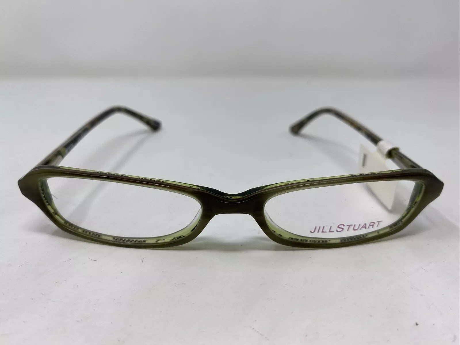 Jill Stuart Women's JS162-2 Olive Green Rectangle Eyeglasses 49-16-135