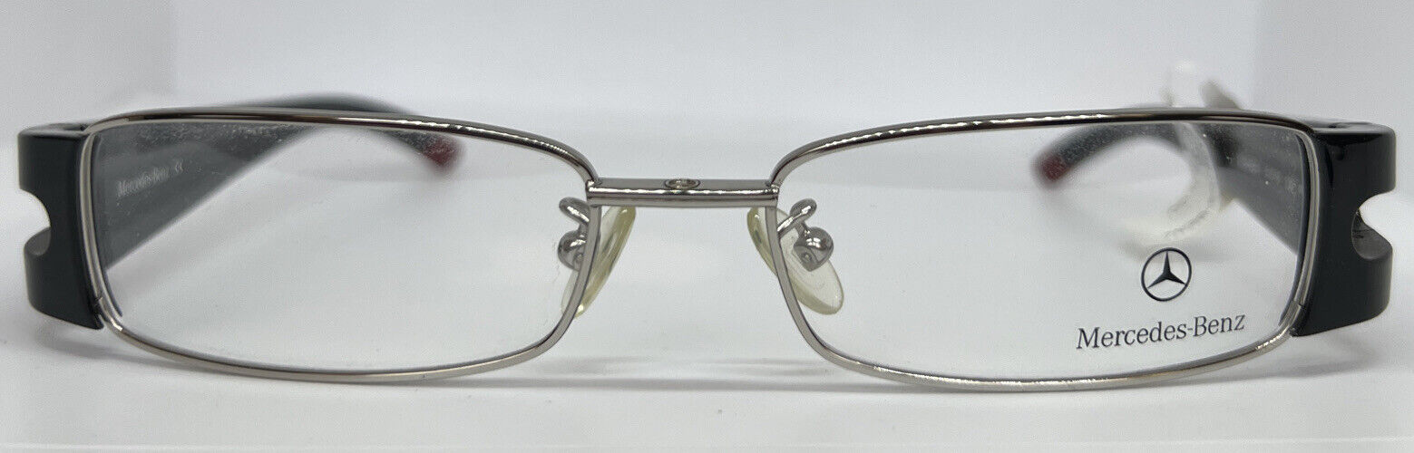 Mercedes Benz Women's MB 04201 07 Black Rectangle Eyeglasses 55-16-130