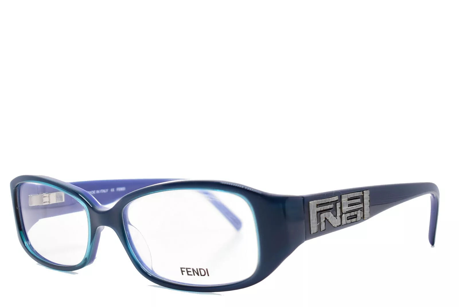FENDI WOMENS F808L 001 BLACK EYEGLASSES FRAMES 52 x 16 x 135