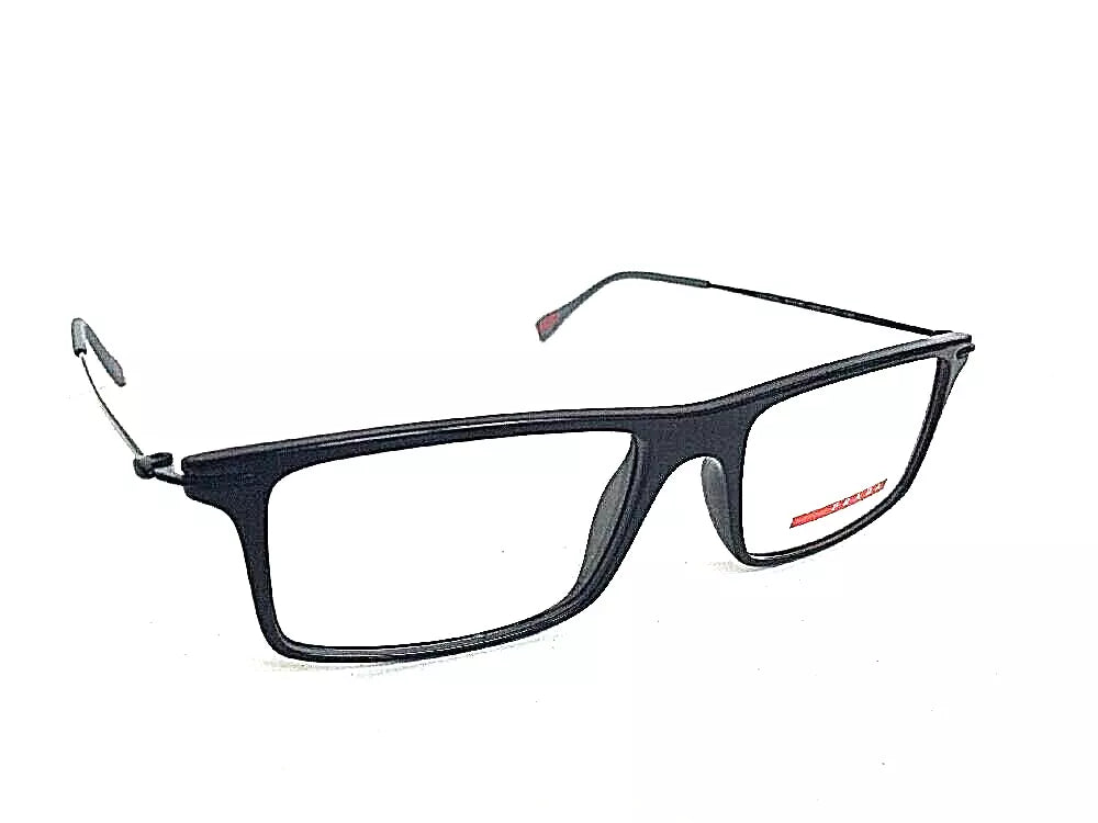 New PRADA Sport VPS 03E 1BO-1O1 Rx 53mm Men's Eyeglasses Frame