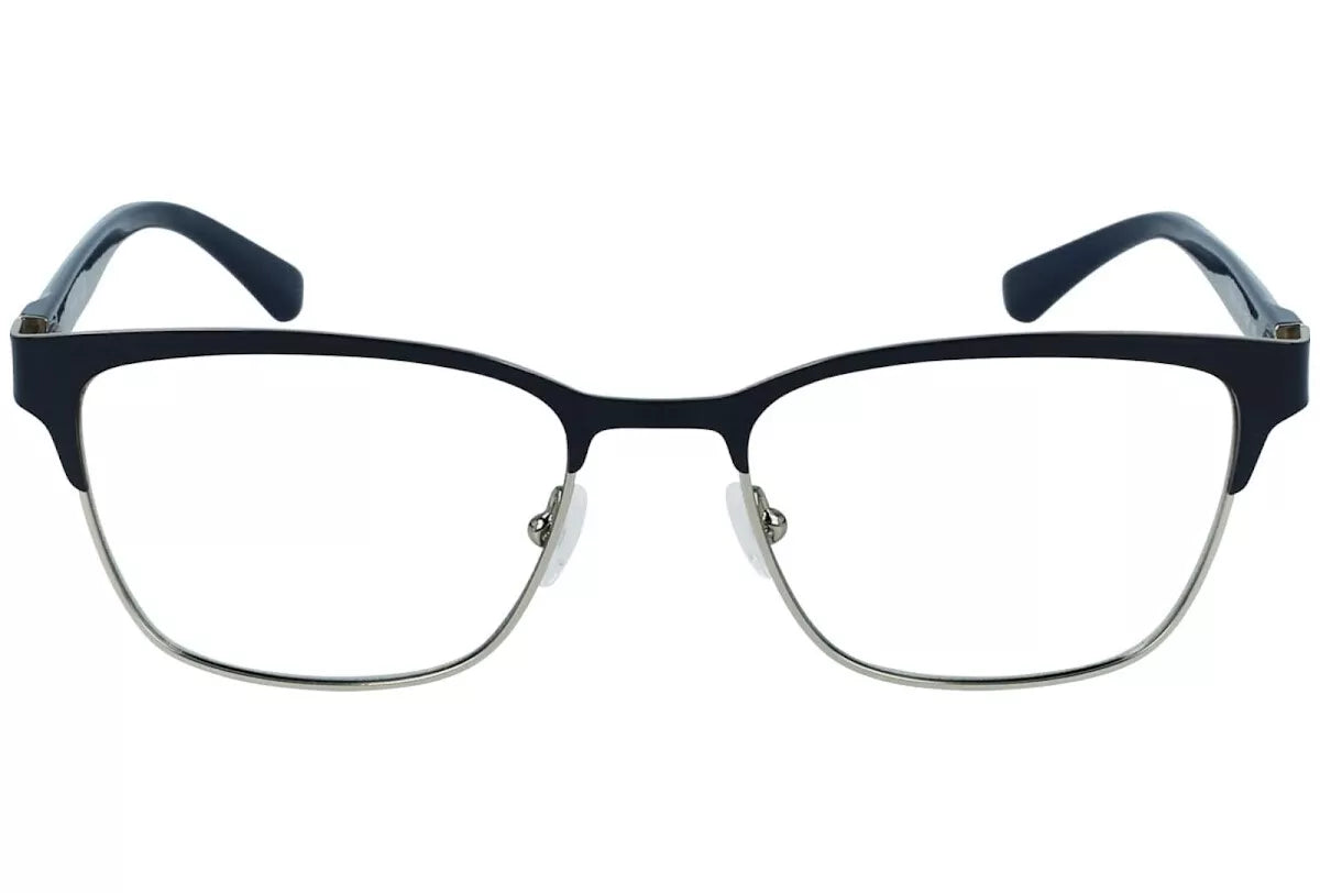 Calvin Klein Men's CK21125 438 Blue Square Eyeglasses 52-17-140