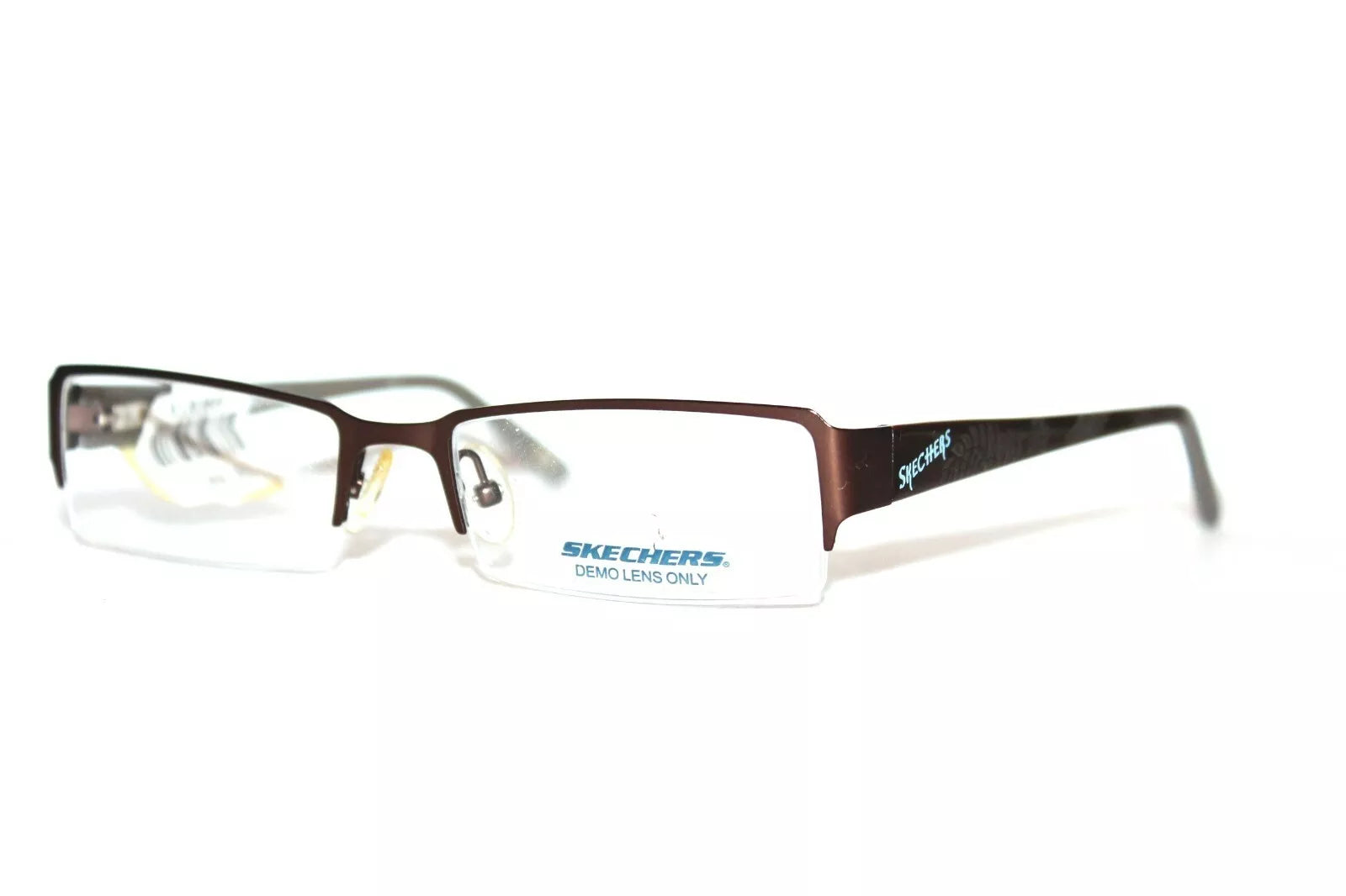 Skechers Men's SK3027 SGUN Gunmetal Halfrim Eyeglasses 51-17-140