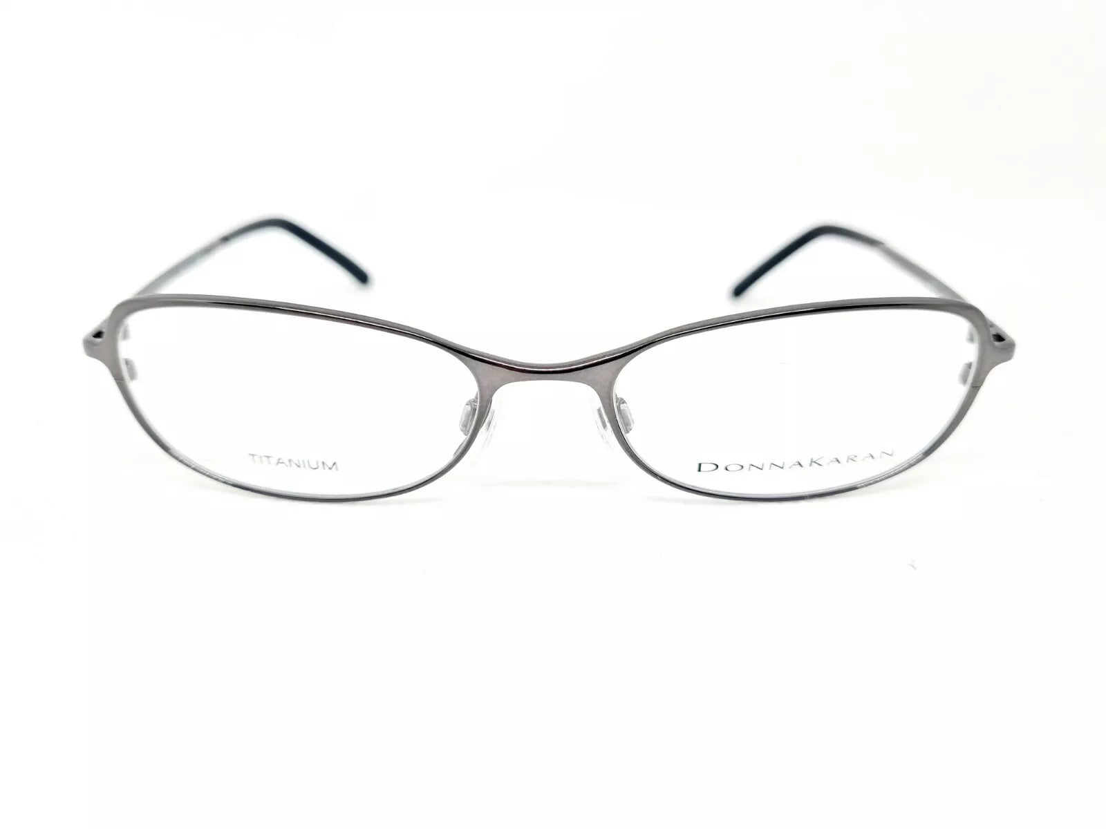 Donna Karan Women's DK8745 028 Black Rectangle Eyeglasses 52-17-135