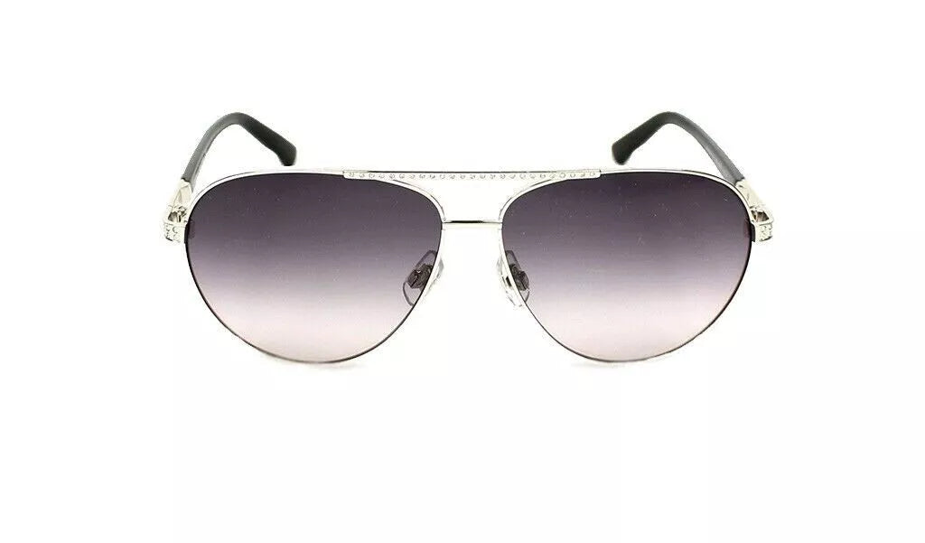 Swarovski Elis SW78 16B Silver/Black Aviator Sunglasses