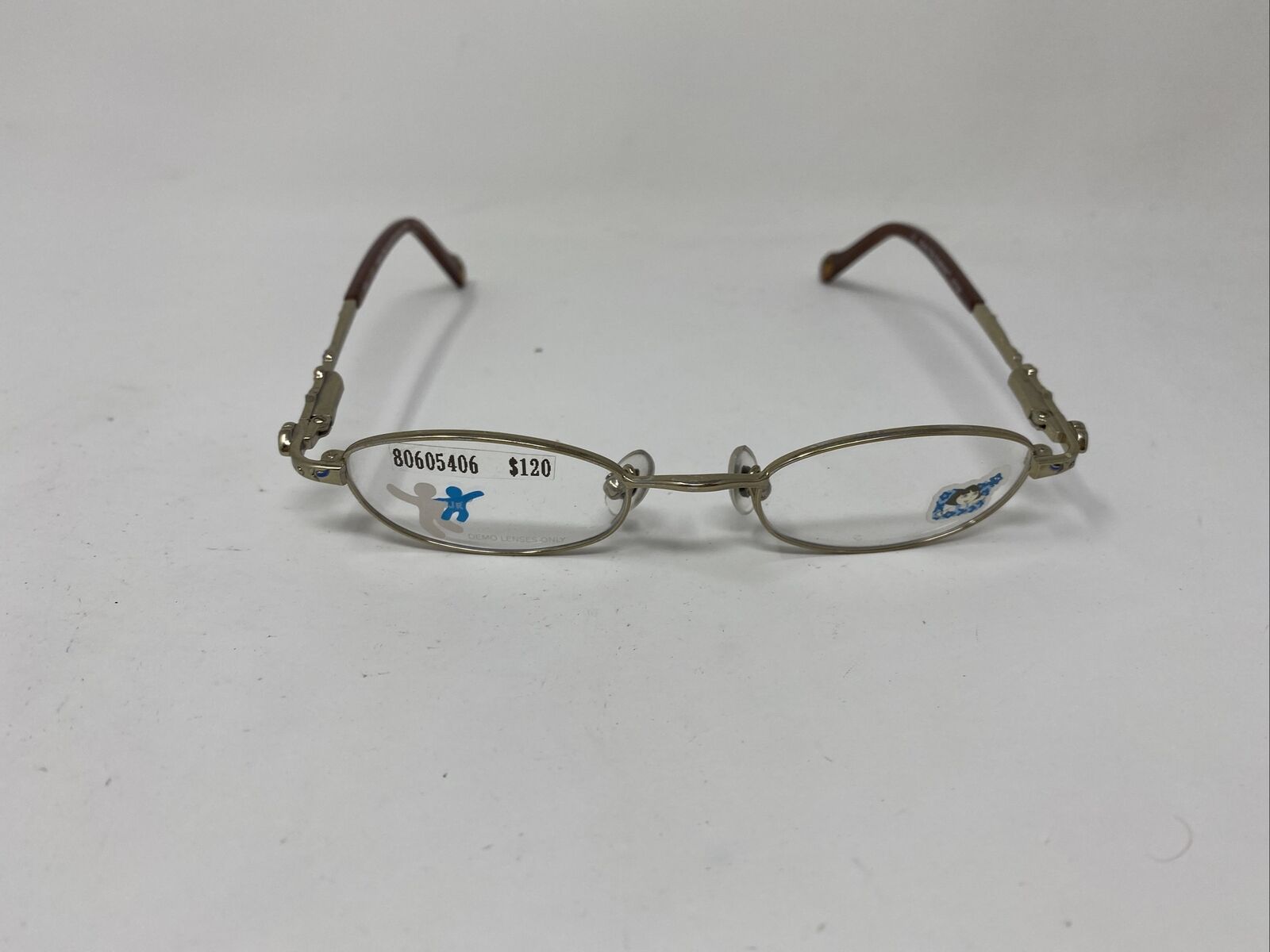 Nickelodeon Unisex AMIGA BRN Oval Eyeglasses 41-18-125