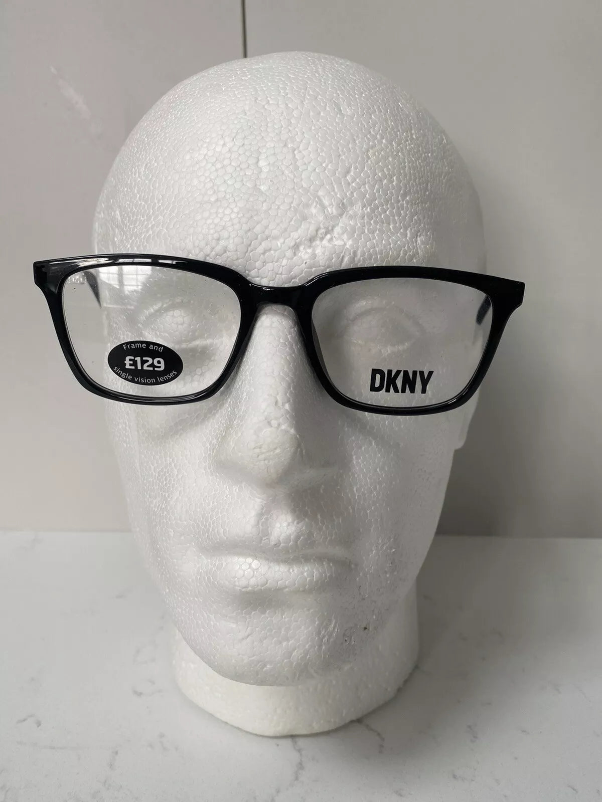DKNY READING GLASSES DK5017 30825185 BLACK/TRANSPARENT