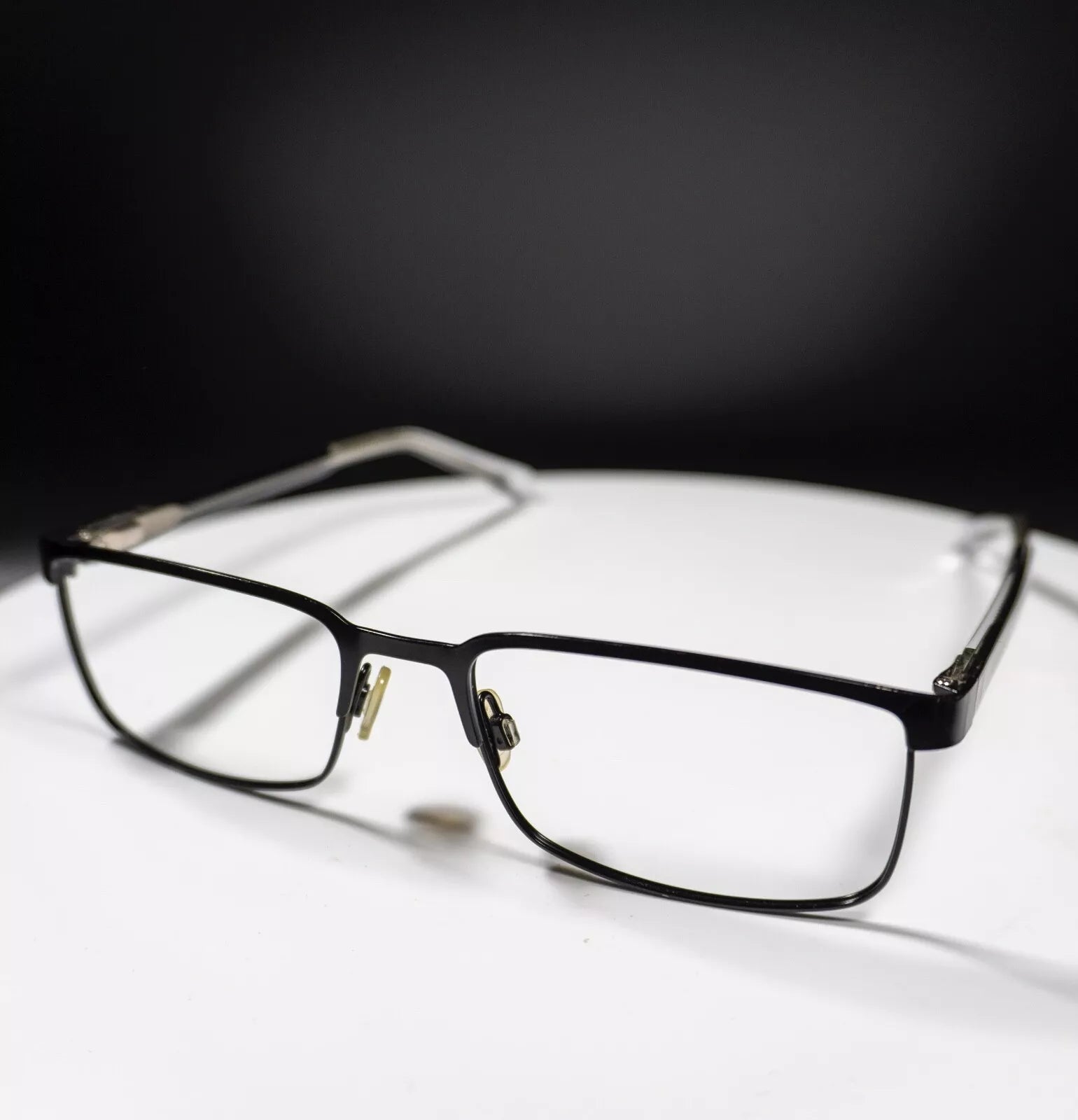 Tommy Hilfiger Men's TH64 25667196 Black Rectangle Eyeglasses 55-18-140