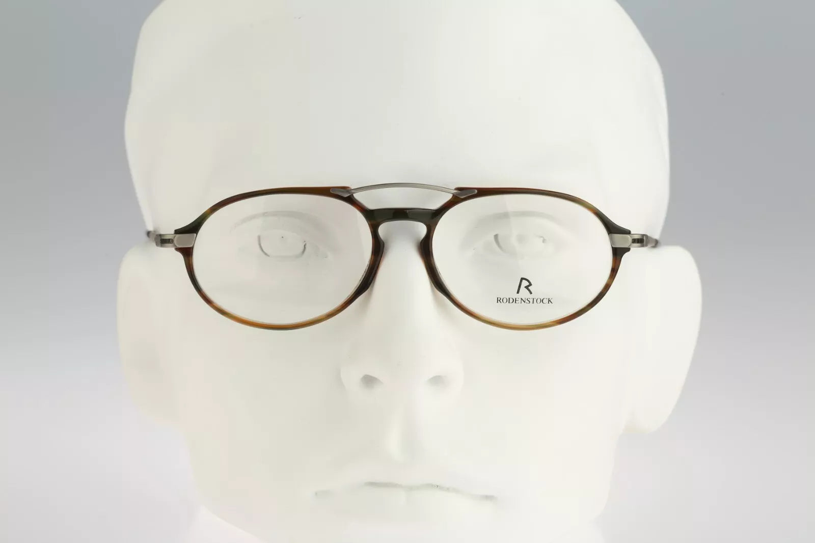 Rodenstock Unisex R7303 A Tortoise Aviator Eyeglasses 52-17-140